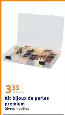 Kit bijoux de perles premium