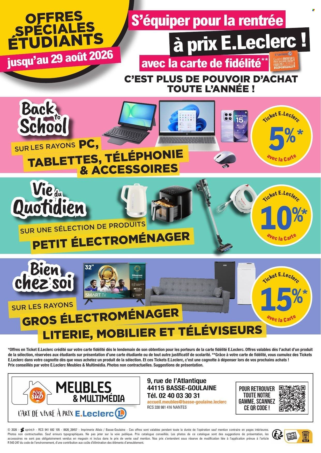 Catalogue E.Leclerc - 13/07/2026 - 29/08/2026. Page 4