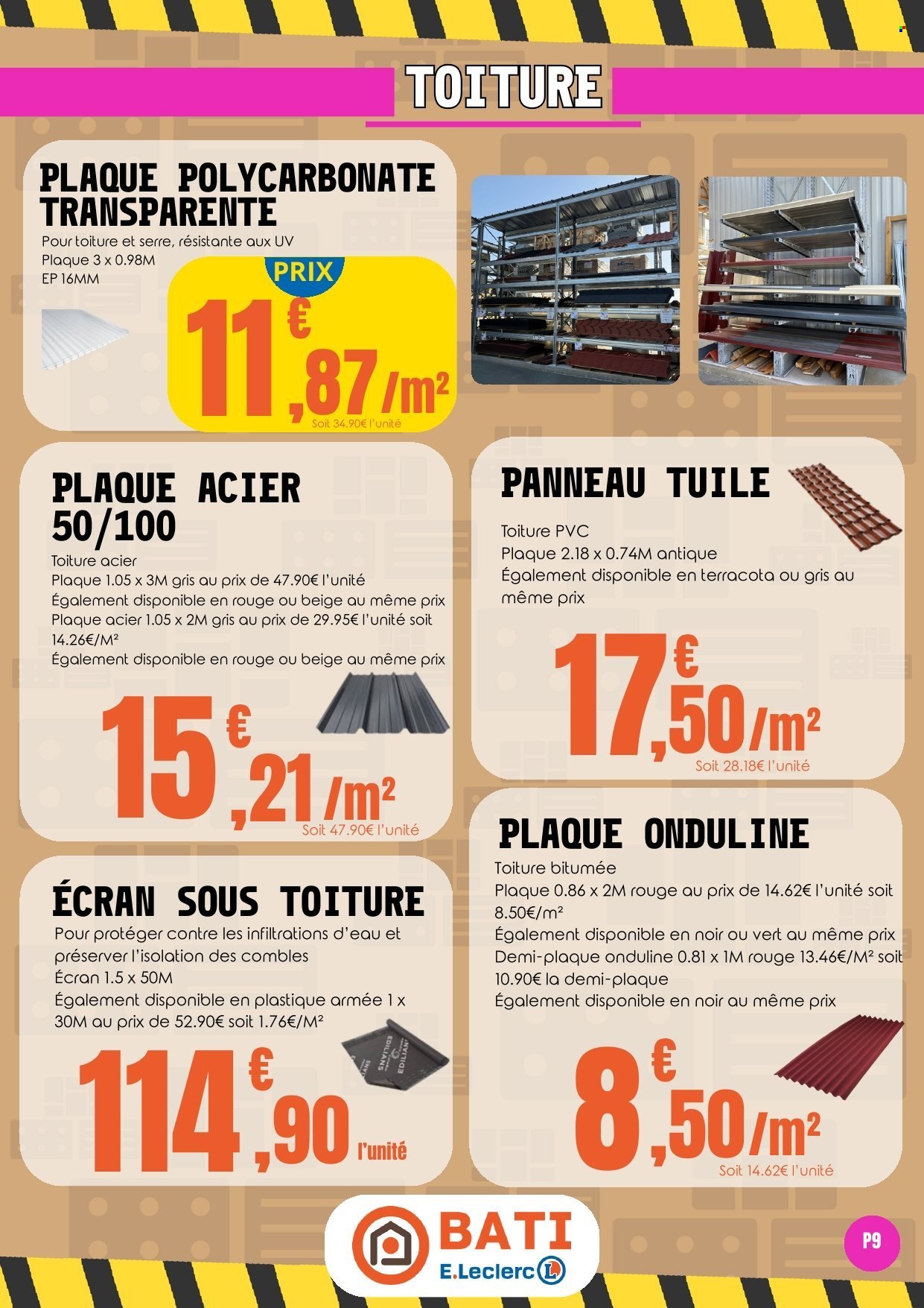Catalogue E.Leclerc - 13/07/2026 - 31/10/2026. Page 9