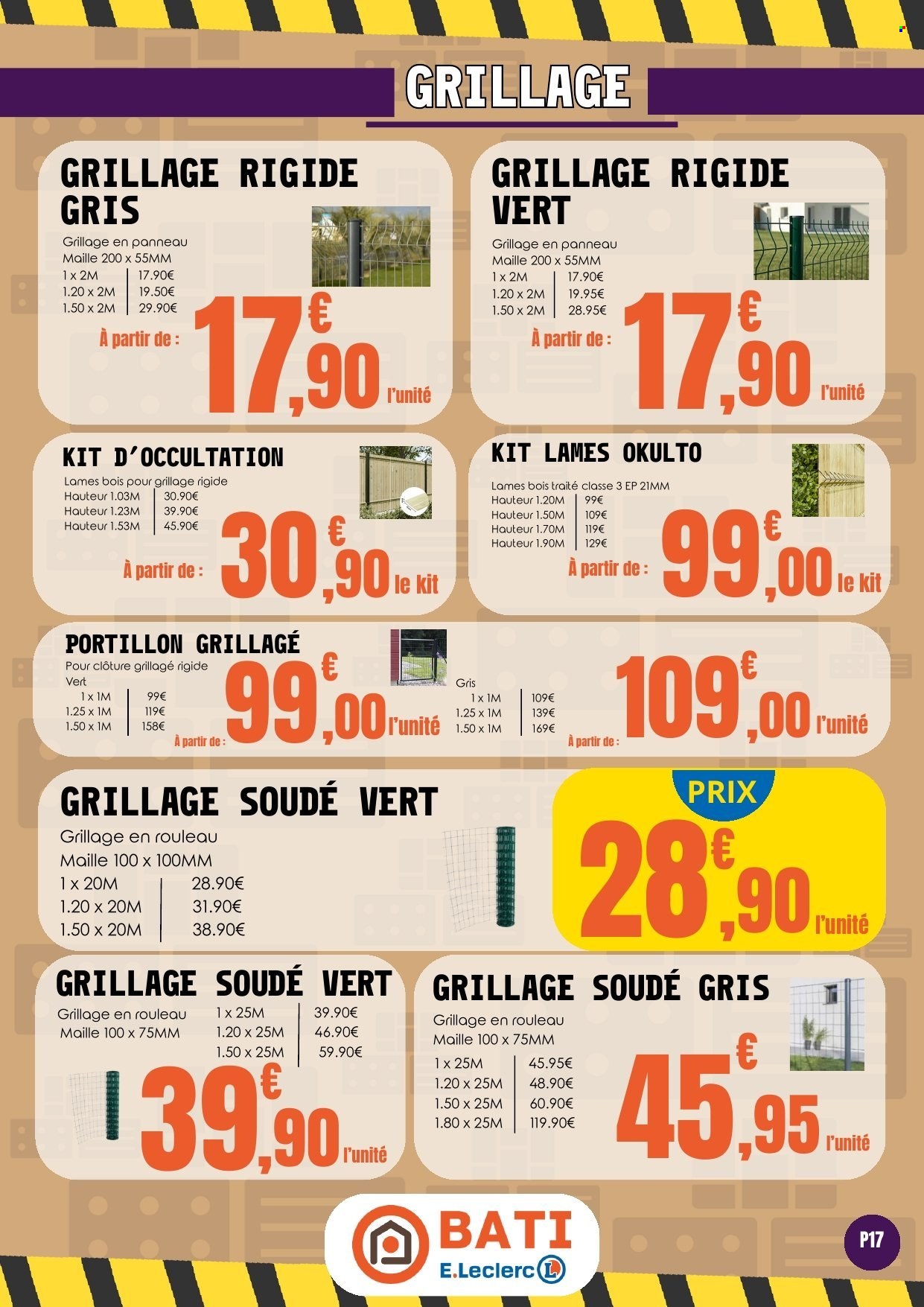 Catalogue E.Leclerc - 13/07/2026 - 31/10/2026. Page 17