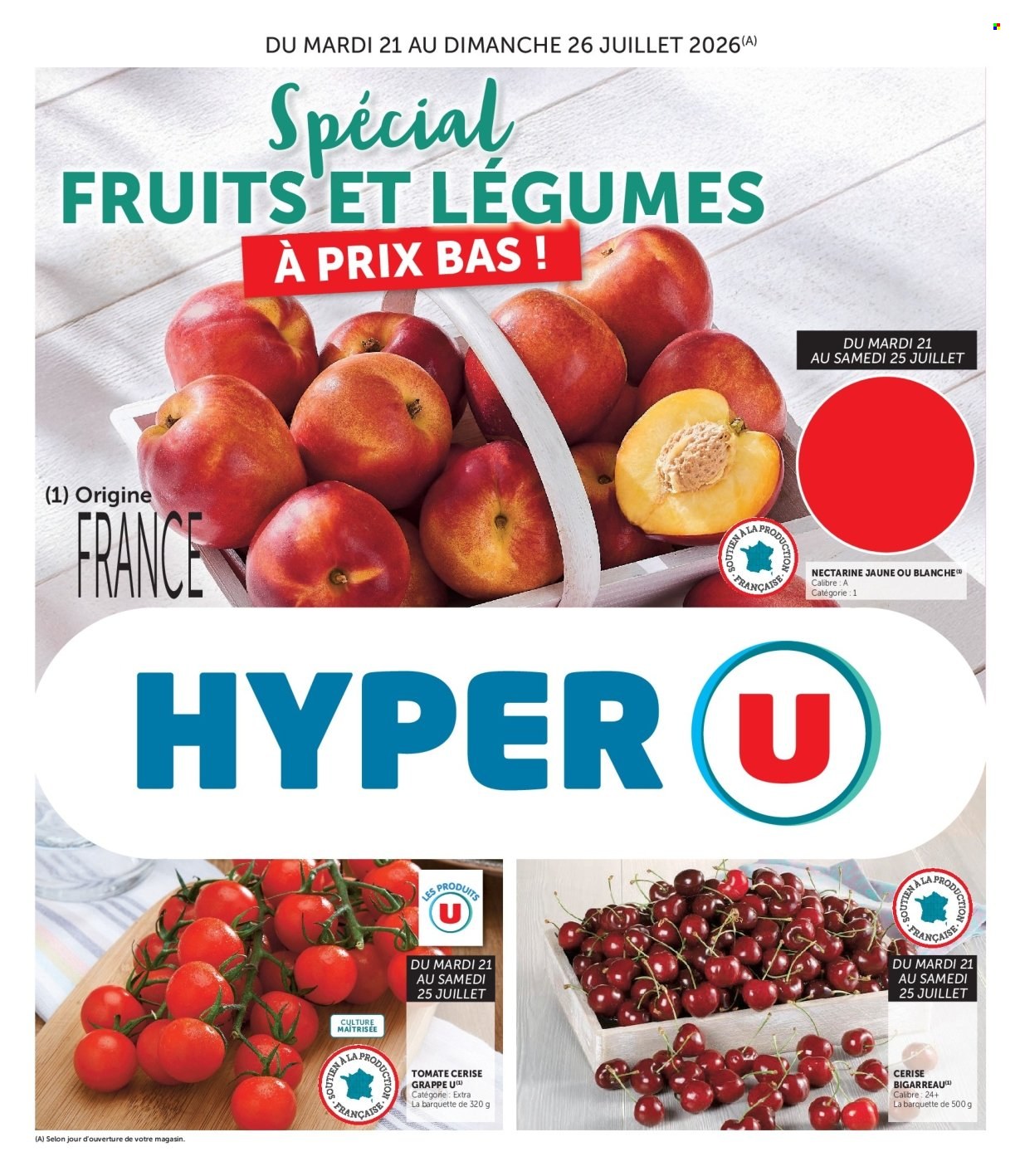 Catalogue HYPER U - 21/07/2026 - 26/07/2026. Page 1