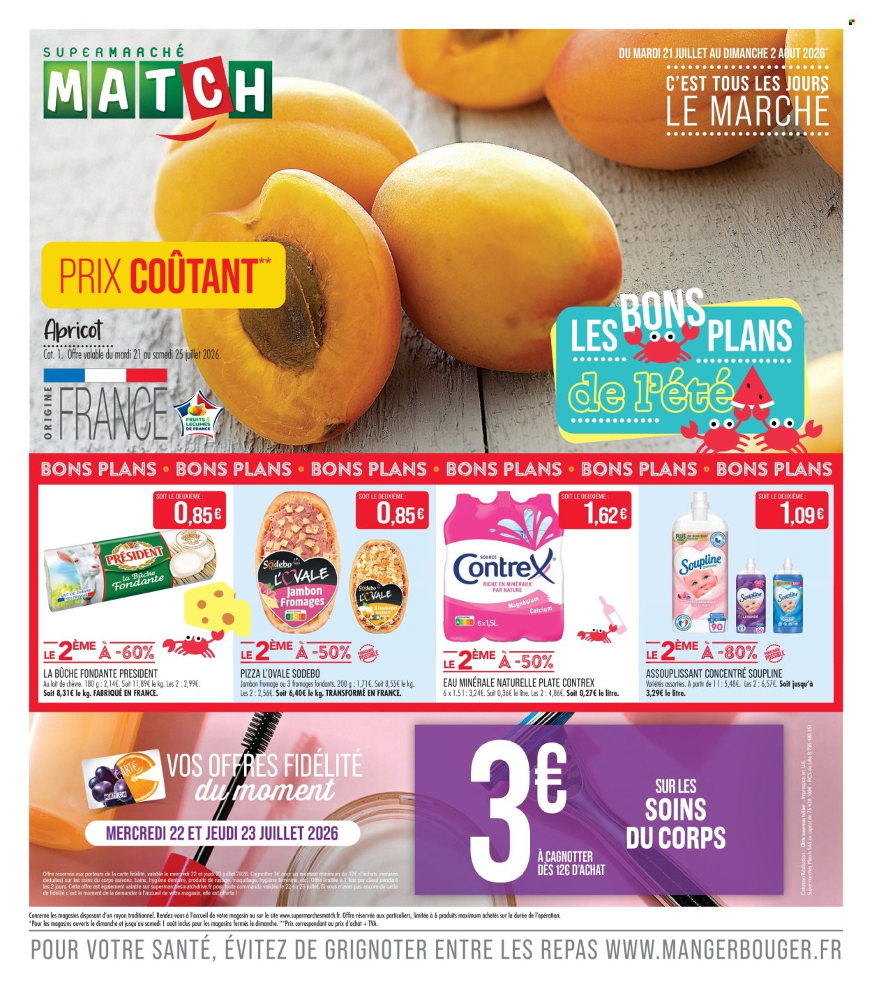 Catalogue Supermarché Match - 21/07/2026 - 02/08/2026. Page 1