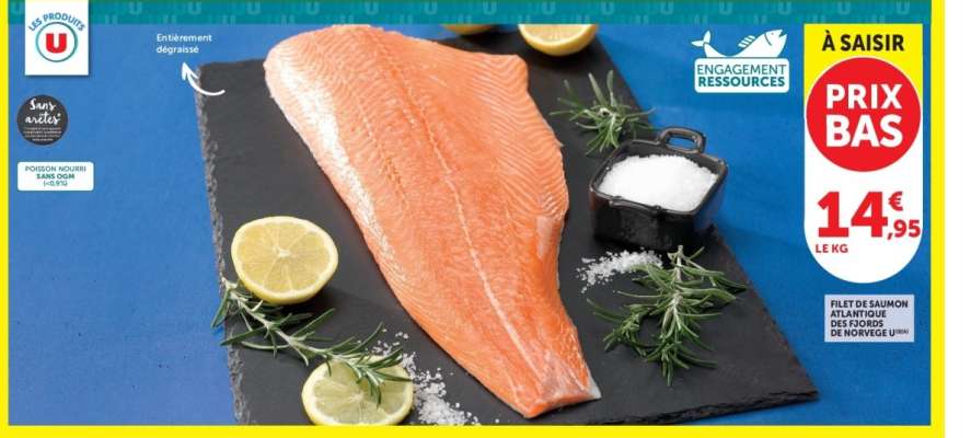 Filet De Saumon Atlantique