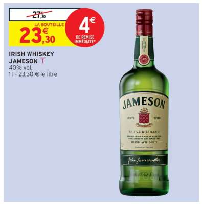 IRISH WHISKEY "JAMESON"