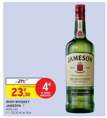 IRISH WHISKEY "JAMESON"