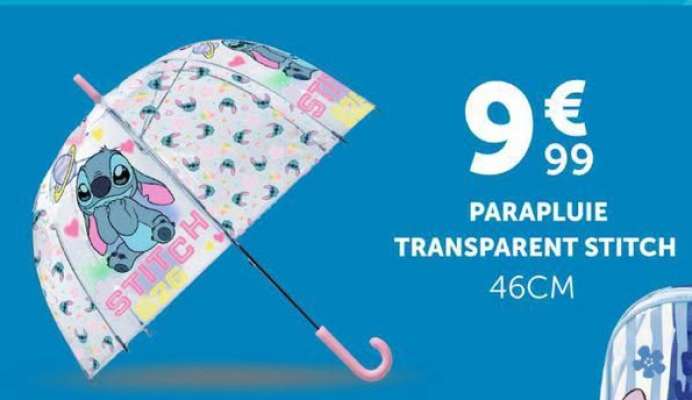 PARAPLUIE TRANSPARENT STITCH