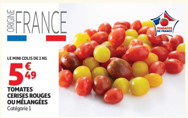 Tomates Cerises Rouges Ou Mélangées