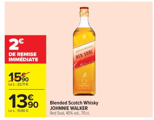 Blended Scotch Whisky JOHNNIE WALKER