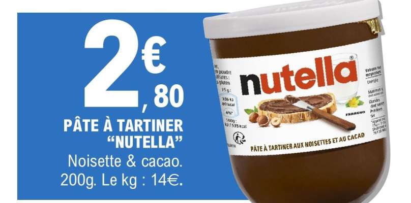 Pâte À Tartiner Nutella