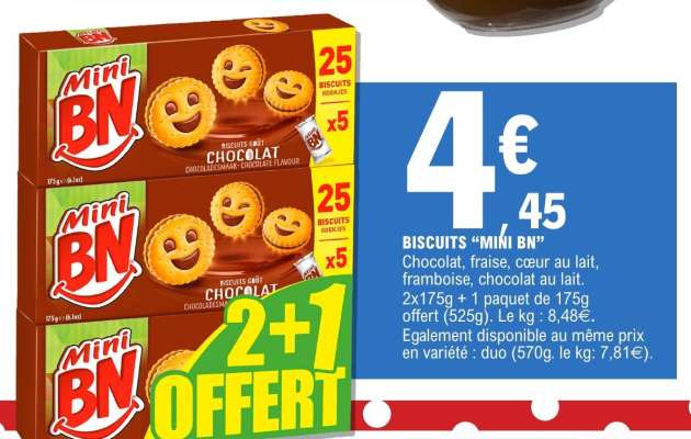 BISCUITS 'MINI BN'
