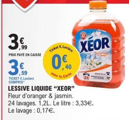 Lessive Liquide "XEOR"