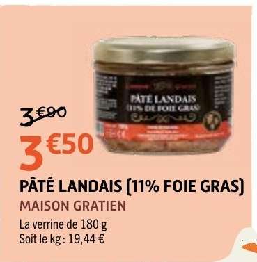PÂTÉ LANDAIS (11% FOIE GRAS)