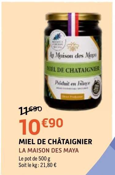 MIEL DE CHATAIGNIER