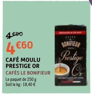 CAFÉ MOULU PRESTIGE OR