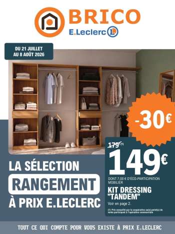 Catalogue E.Leclerc - 21/07/2026 - 08/08/2026.