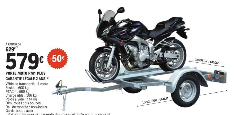 PORTE-MOTO PM1 PLUS
