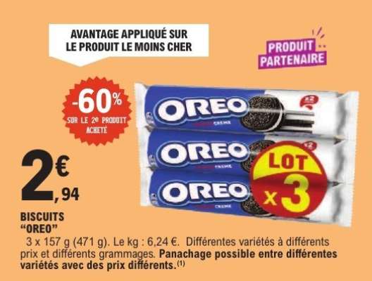 Biscuits Oreo