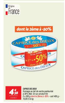 CAPRICE DES DIEUX