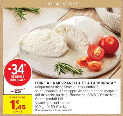 FOIRE A LA MOZZARELLA ET A LA BURRATA