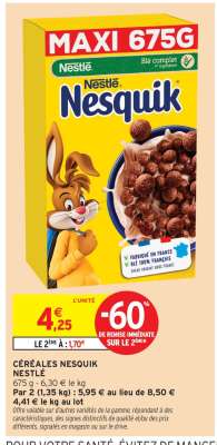 Céréales Nesquik