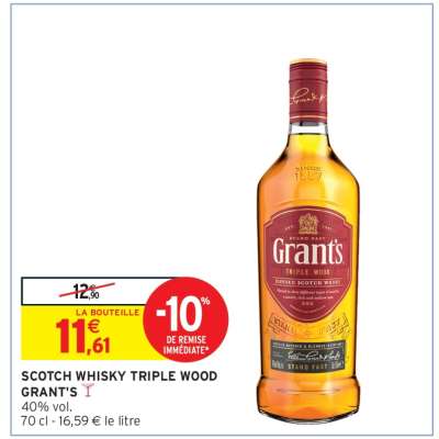 Scotch Whisky Triple Wood Grant's