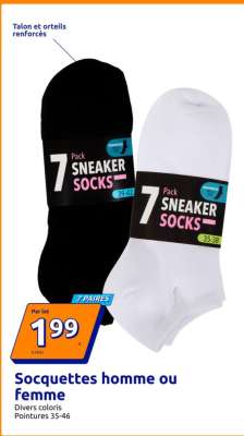 Socquettes homme ou femme