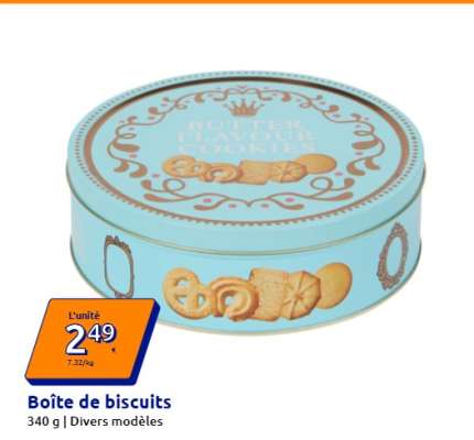 Boite de biscuits