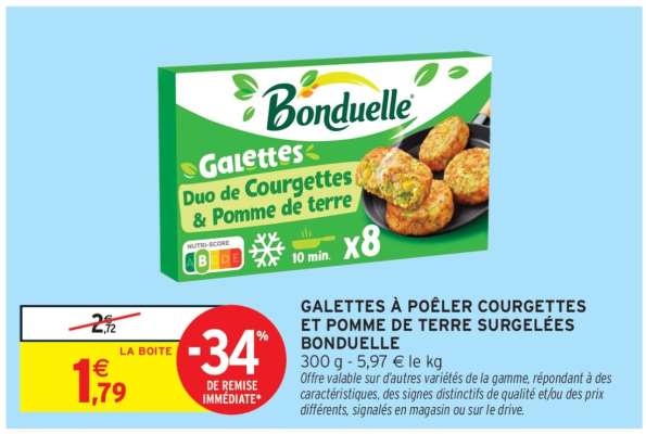Galettes Duo de Courgettes & Pomme de terre