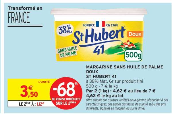 St Hubert 41 doux