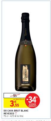 DO CAVA BRUT BLANC REVESCO