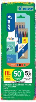 Pilot Frixion Ball/Clicker Refills