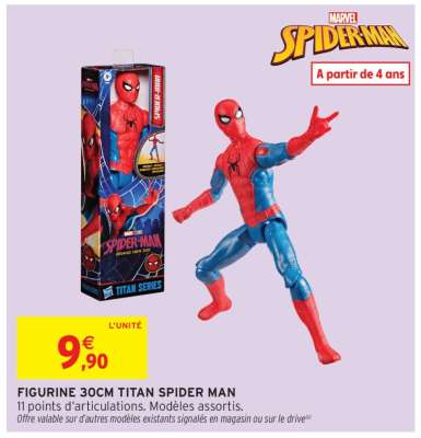 FIGURINE 30CM TITAN SPIDER MAN