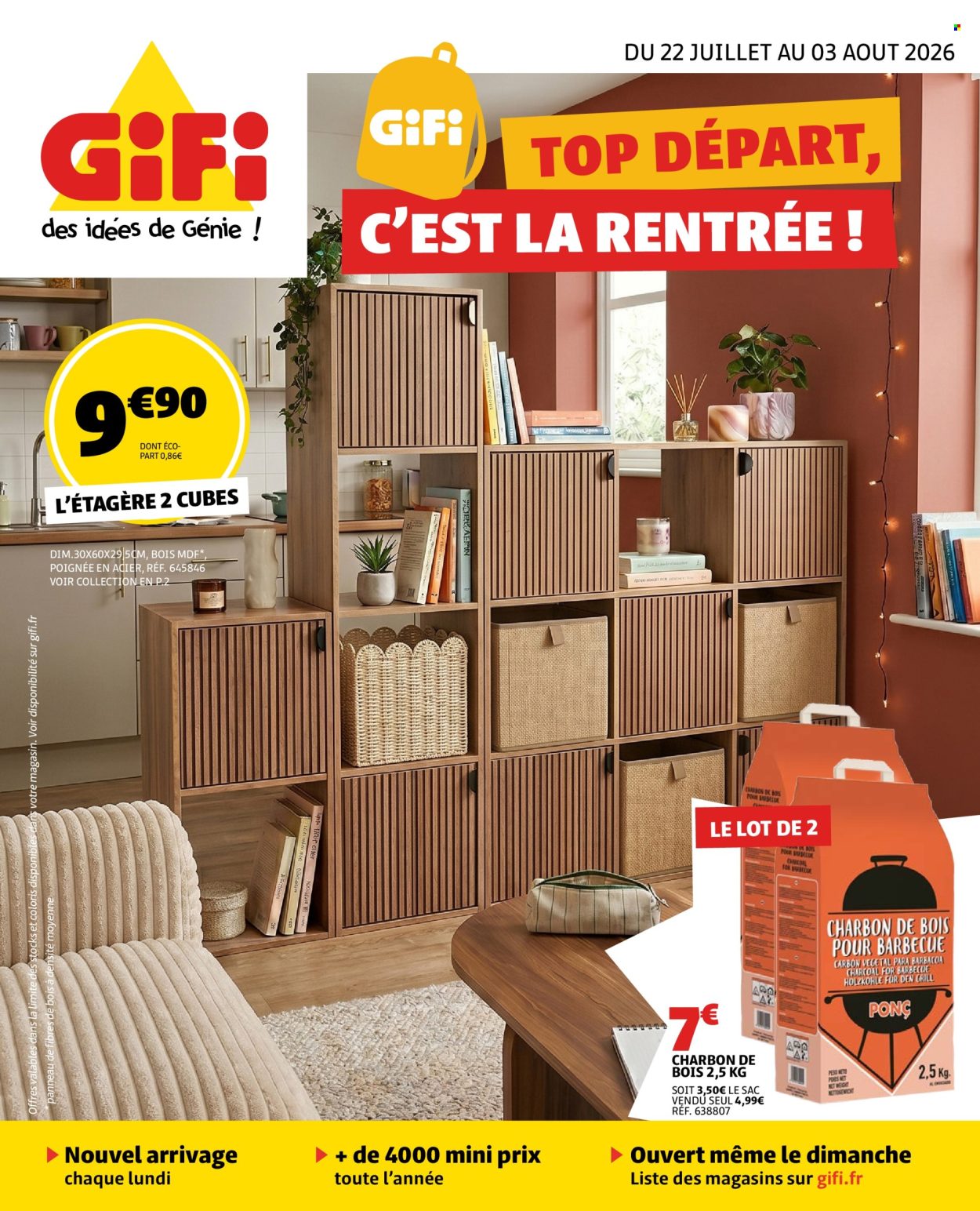 Catalogue GiFi - 22/07/2026 - 03/08/2026. Page 1