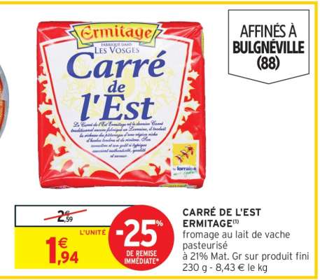 CARRÉ DE L'EST ERMITAGE