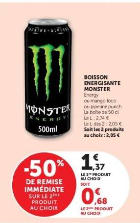 Boisson Energisante Monster