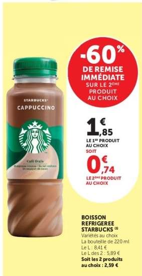 Boisson Réfrigérée Starbucks