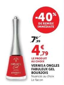 Vernis à ongles Fabuleux Gel Bourjois