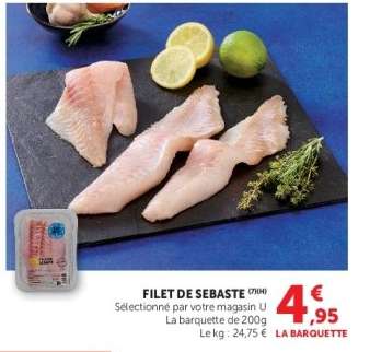 Filet de sébaste