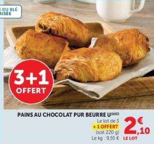 Pains Au Chocolat Pur Beurre