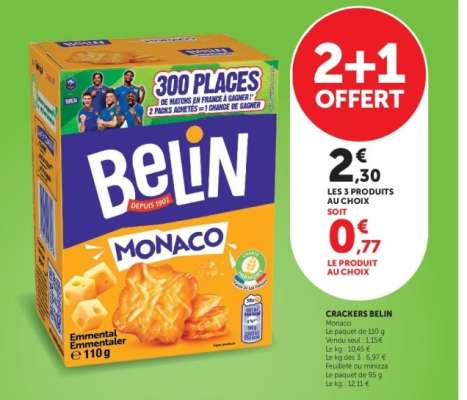 CRACKERS BELIN