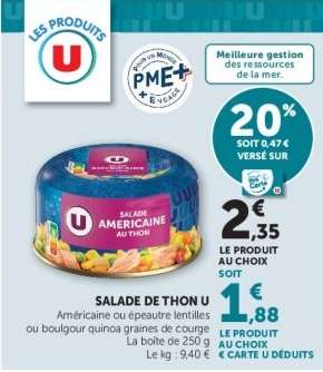 Salade de Thon U