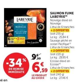 SAUMON FUMÉ LABEYRIE