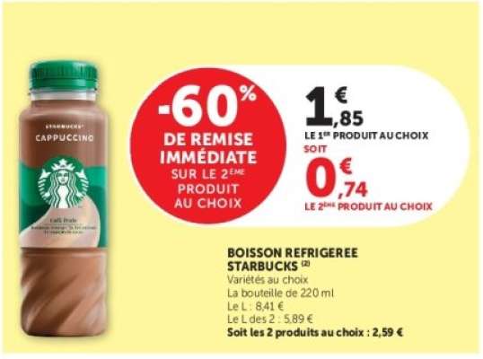 Boisson Réfrigérée Starbucks