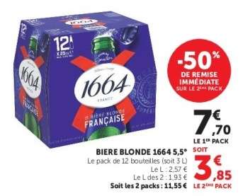 BIERE BLONDE 1664 5,5°