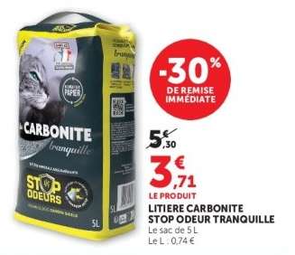 LITIERE CARBONITE STOP ODEUR TRANQUILLE
