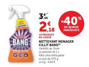 Nettoyant ménager Cillit Bang