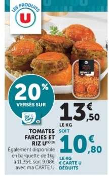 TOMATES FARCIES ET RIZ
