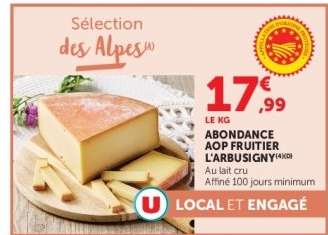 ABONDANCE AOP FRUITIER L'ARBUSIGNY