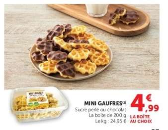 MINI GAUFRES