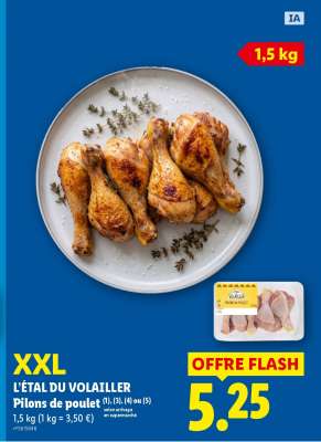 L'ÉTAL DU VOLAILLER Pilons de poulet